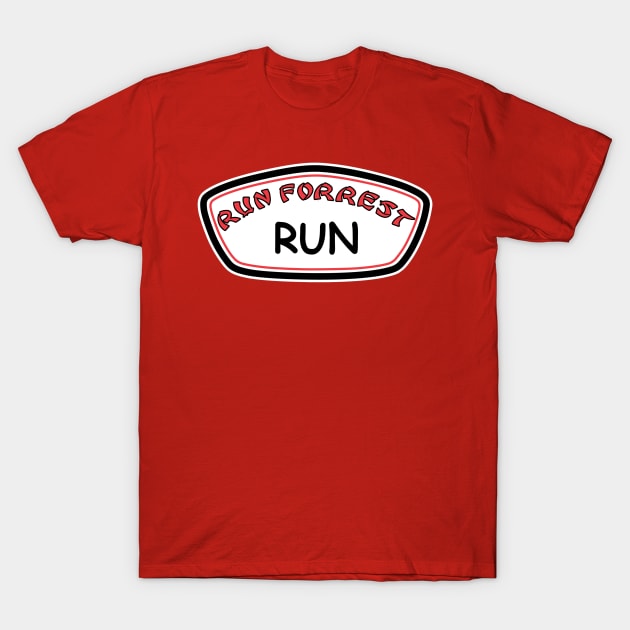 Run Forrest Run / Ron Jon Mashup T-Shirt by RetroZest